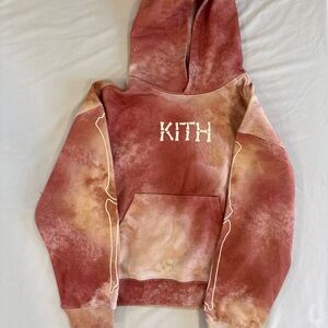 KITH youth L skeleton hoodie